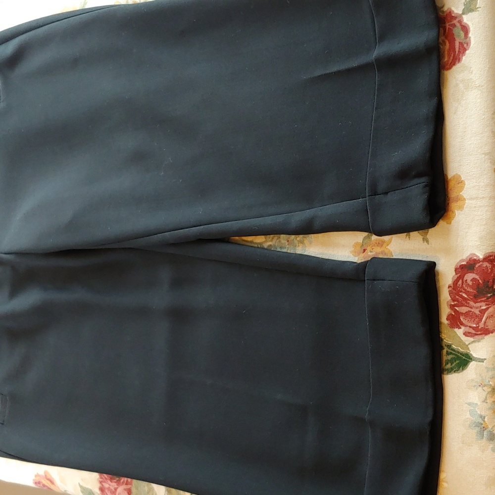 Chico's Nautical Black Dress Cropped Pants with Button Detail size 2.5 (14) NWT - Picture 13 of 17